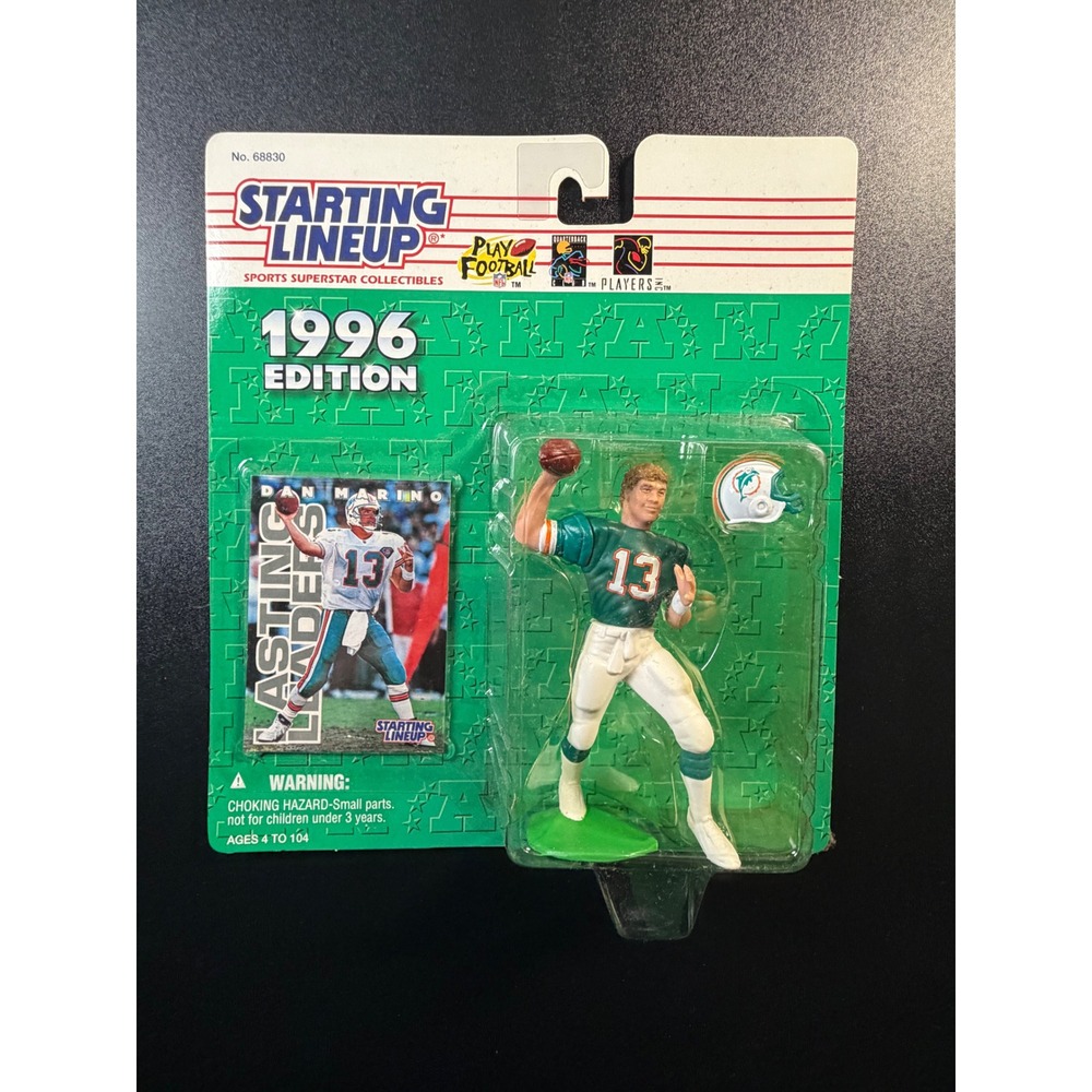 Dan Marino 1996 Starting Lineup Miami Dolphins Figure Kenner Vintage NFL New
